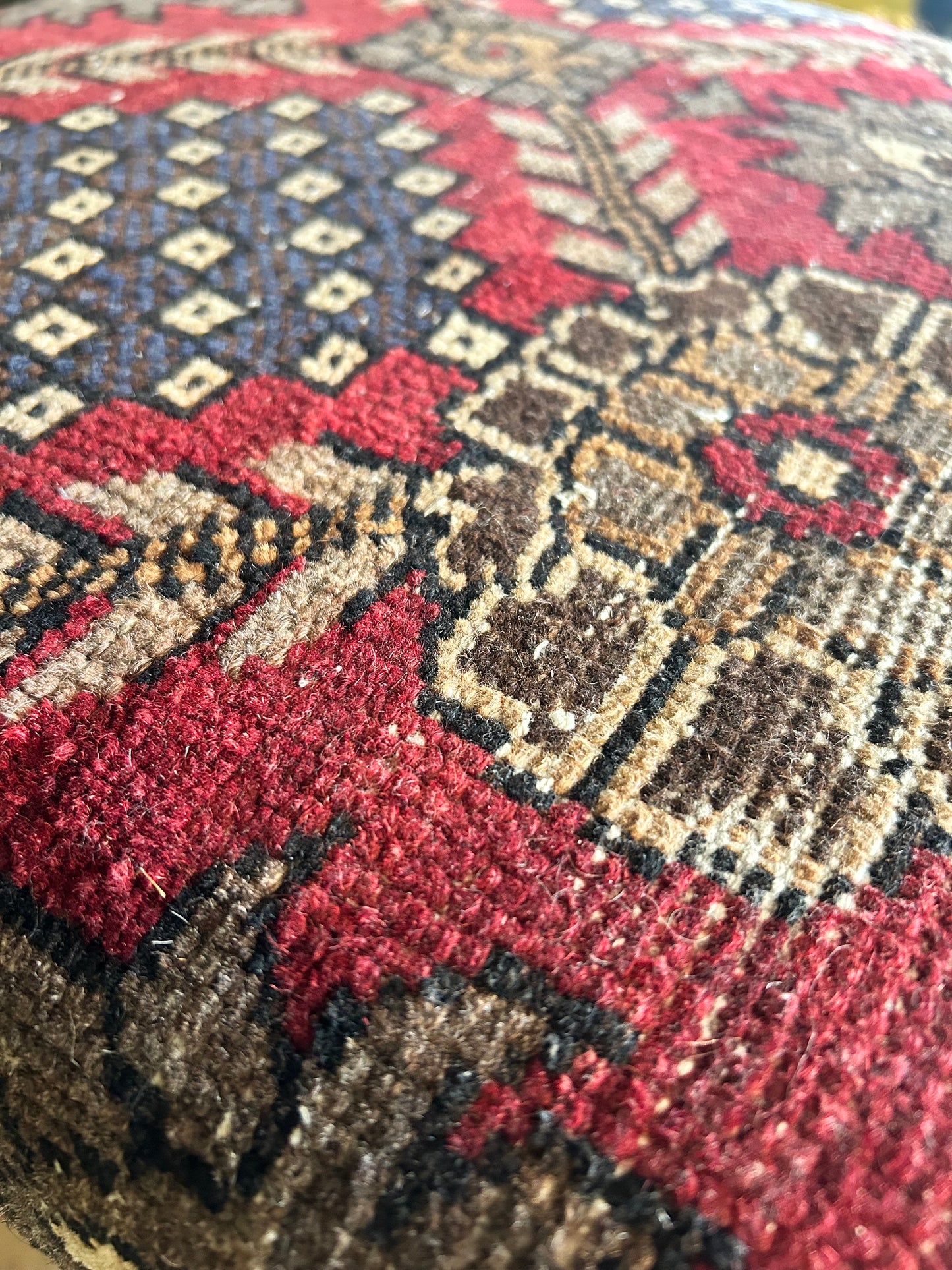 Bench / Vintage Rug Covered
