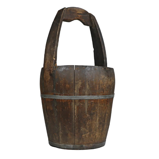 Wood Handled Well Bucket/Vintage