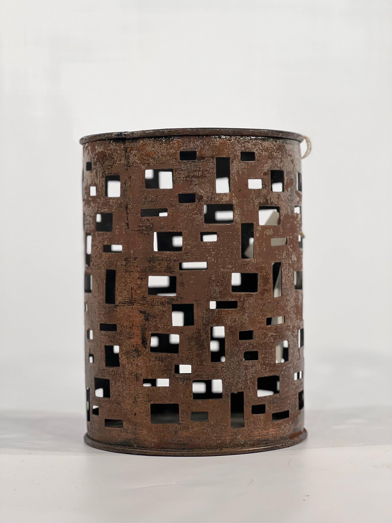 Copper Candle Holder Antique Finish - Depot 62