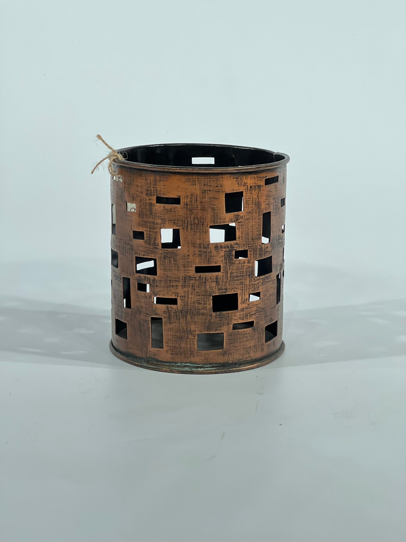 Copper Candle Holder Antique Finish - Depot 62