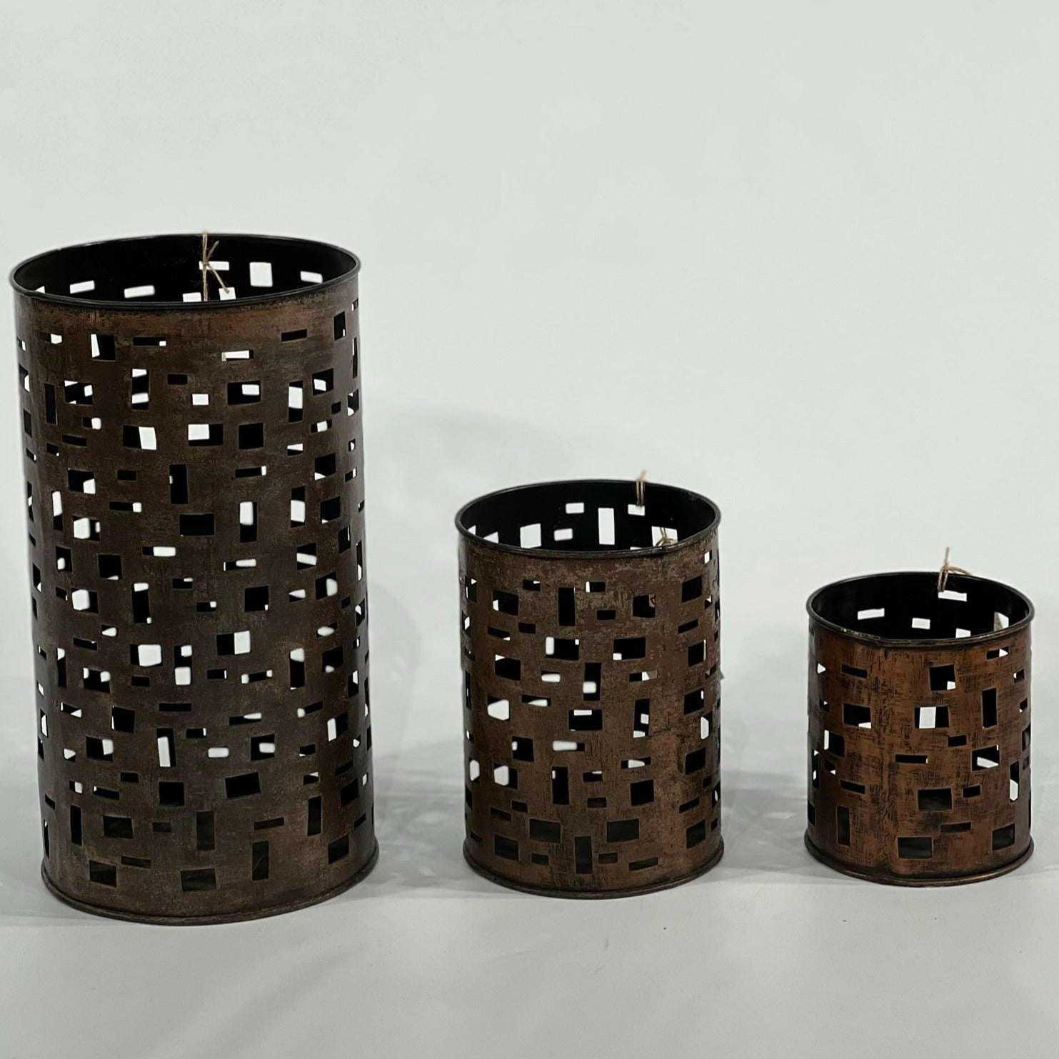 Copper Candle Holder Antique Finish - Depot 62