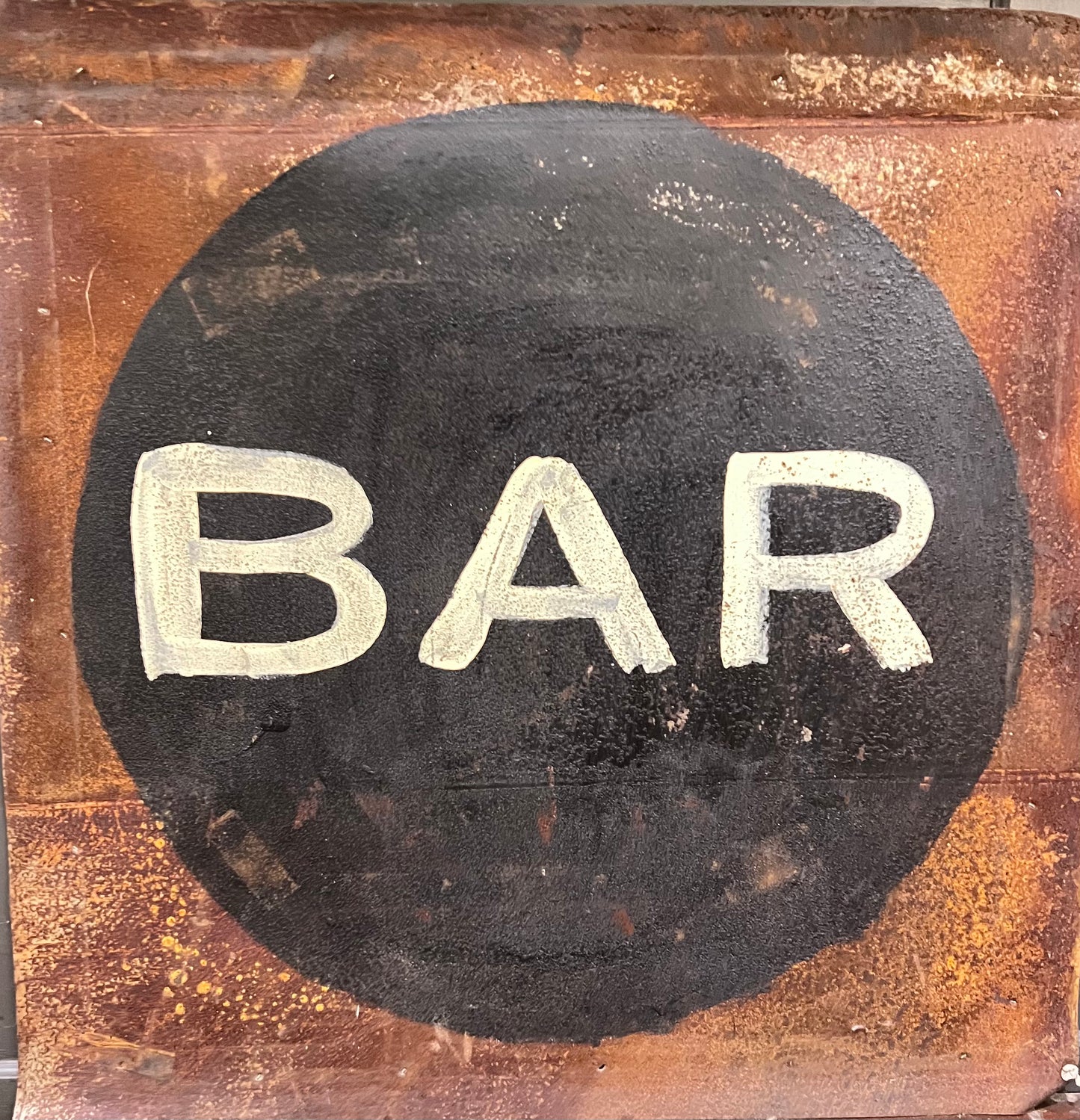 Bar Sign / Metal