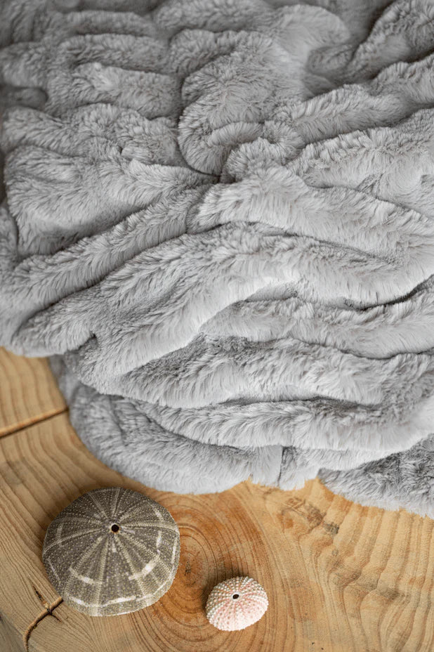 Gray Throw