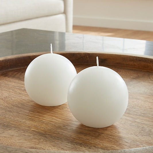 Ball Candle - 3" - Depot 62